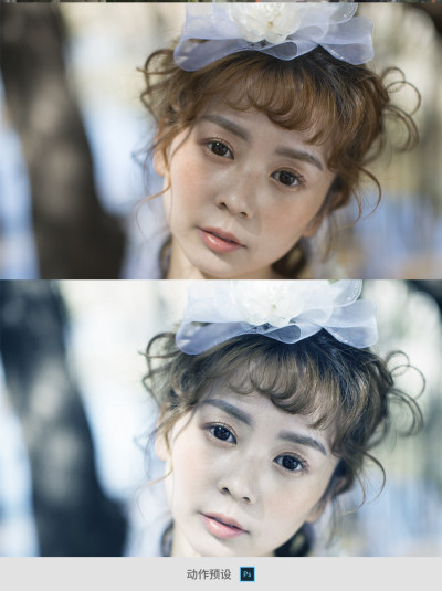 PS动作日系小清新风格动作预设