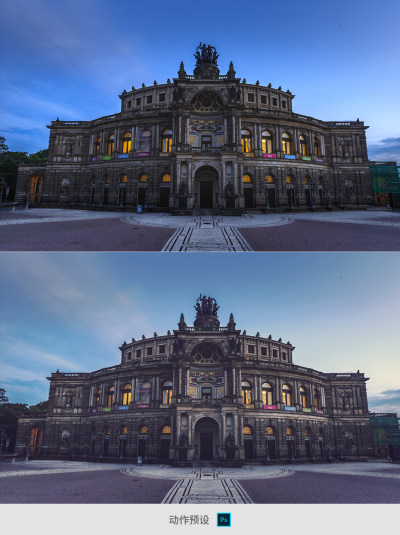 PS动作欧美风格欧式复古教堂