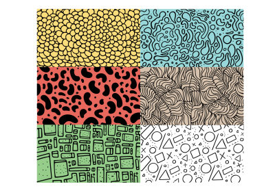 彩色抽象图案纹理装饰背景素材