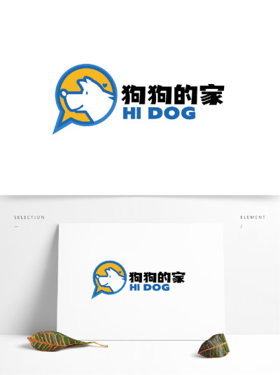 宠物店猫咖狗猪猪鸭子咖啡厅logo