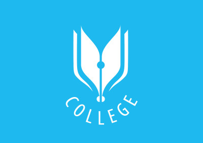 矢量图书馆学校教育类logo标志