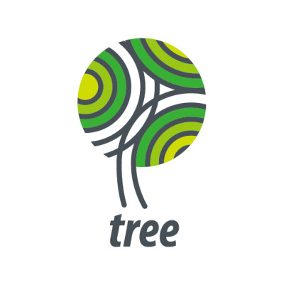 矢量绿色小数茁壮成长教育类logo标志