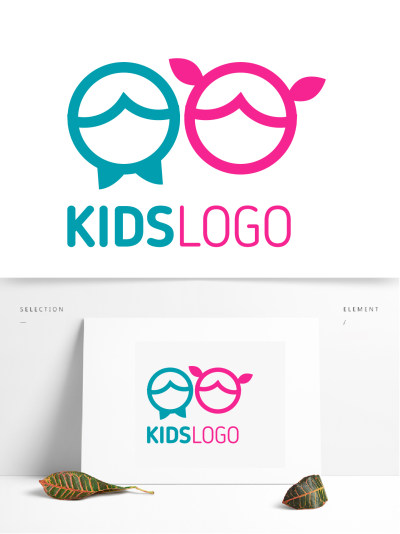 儿童教育幼儿园托管机构LOGO设计