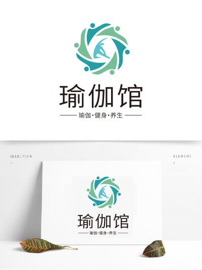 瑜伽logo瑜伽美容养生理疗养生会所