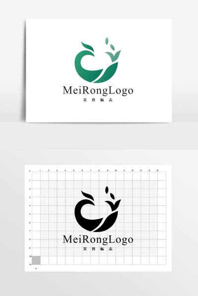 凤凰翠玉珠宝美容LOGO标志