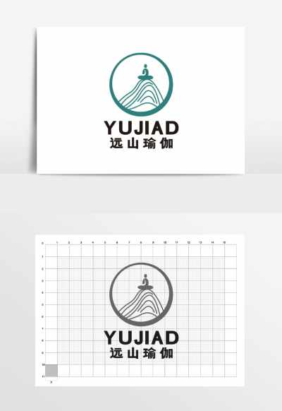 瑜伽禅修美容瘦身LOGO标志