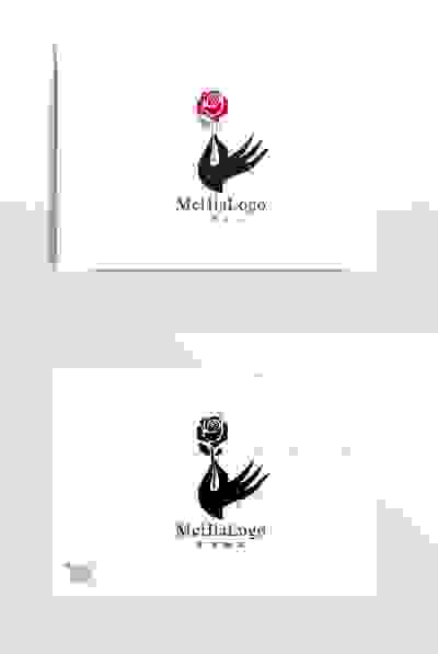 美甲花店护手霜LOGO标志花朵