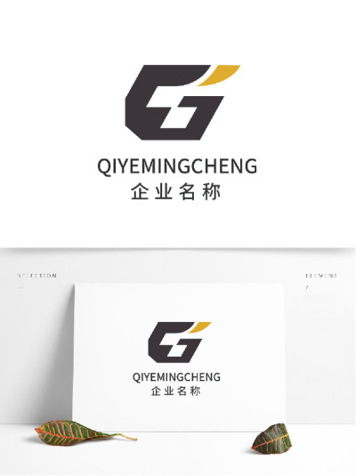 黑色字母科技公司logo