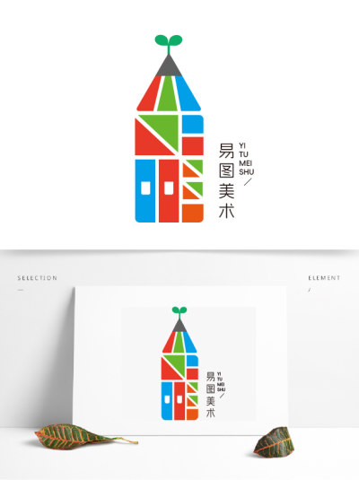 艺术类教育机构培训美术培训logo