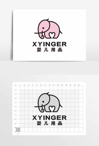 幼儿园早教母婴用品LOGO标志