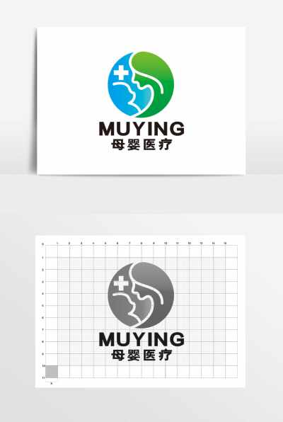 母婴亲子医疗医院药店LOGO标志