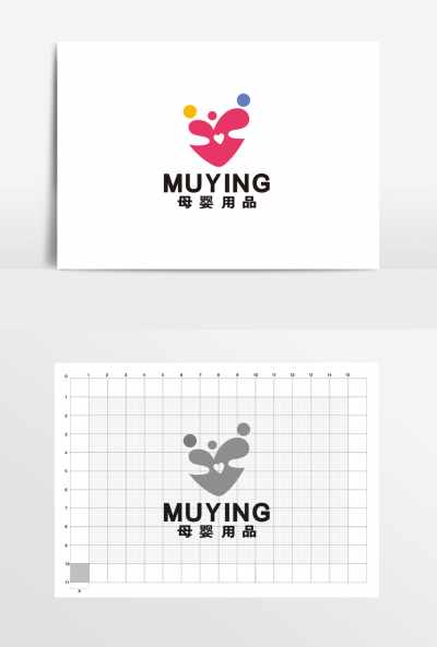 爱心童装母婴亲子LOGO标志