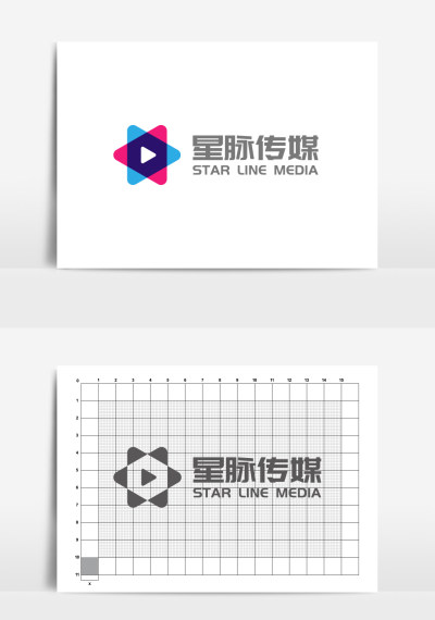 网红星脉传媒文化公司LOGO