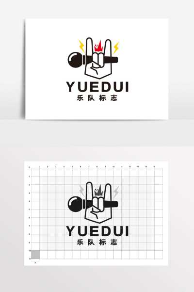 乐队标志KTV唱吧LOGO