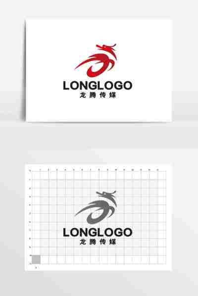 龙腾传媒广告公司影视LOGO标志