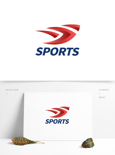 红色体育健身LOGO设计