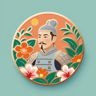 兵马俑纪念币西安logo城市文化文旅创意