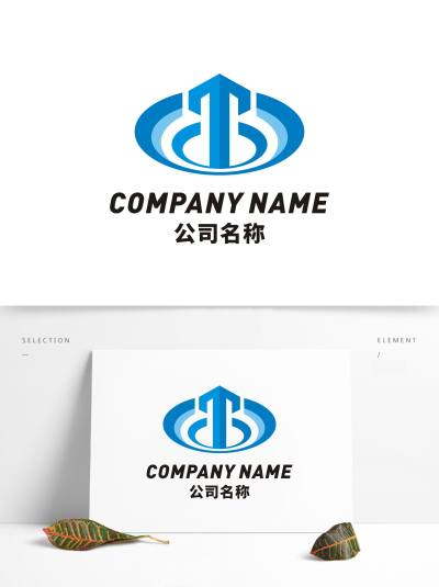 T首字母实业制造业企业LOGO
