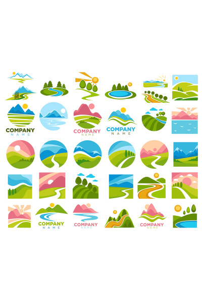 农业旅游企业公司LOGO元素