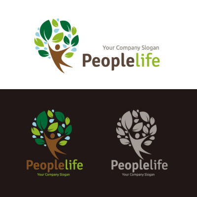 绿色健康食疗医疗康复营养搭配中心logo