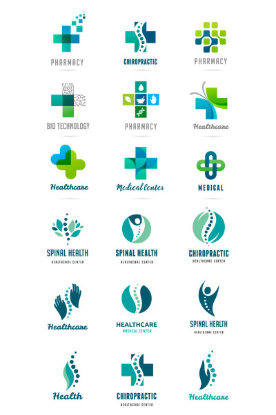 医疗美容卫生矢量LOGO元素