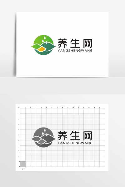 养生医药医疗LOGO标志