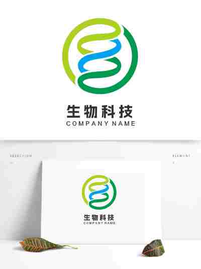 个性特色生物公司标志logo设计