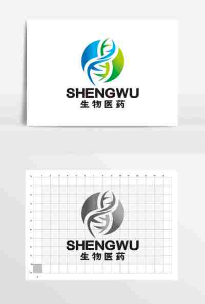 医药医疗制药生物科技LOGO标志