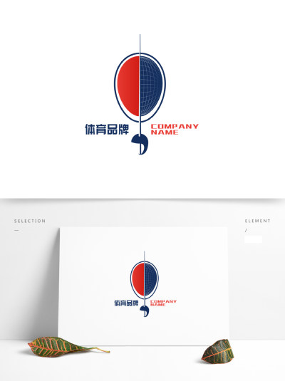 体育击剑品牌logo