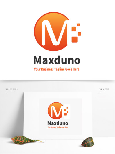 M字母游戏标志游戏LOGO标志