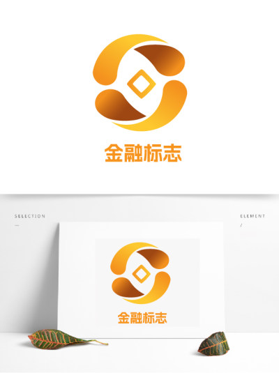 金融财产标志金融LOGO金融标识模板