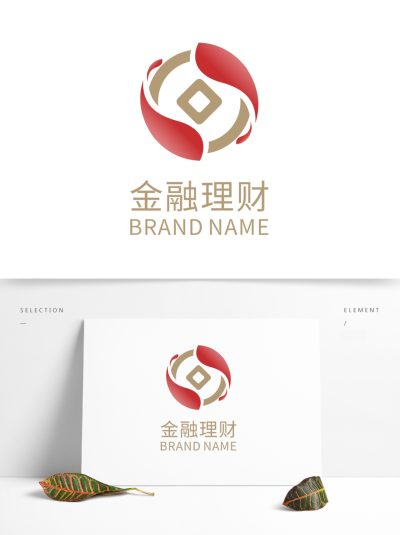 金融理财保险logo标识