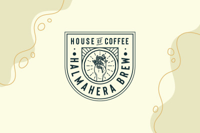 简约创意复古线条感logo设计