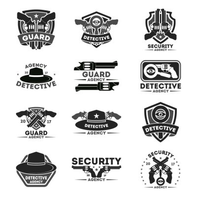 射击运动游戏体验俱乐部LOGO标志标识