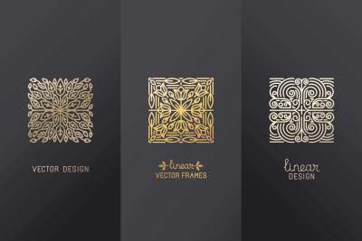 线条纹理图案设计创意行业logo