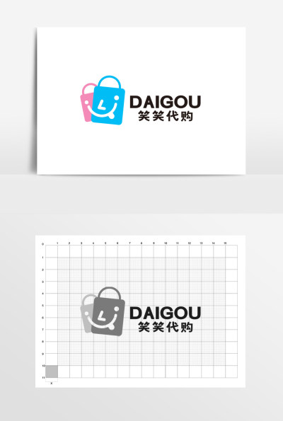 代购百货零售购物LOGO标志