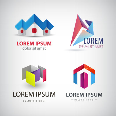 商业街企业商场门店LOGO商标图标标志