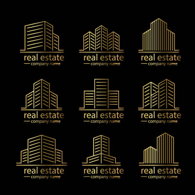 简约线条建筑类企业logo