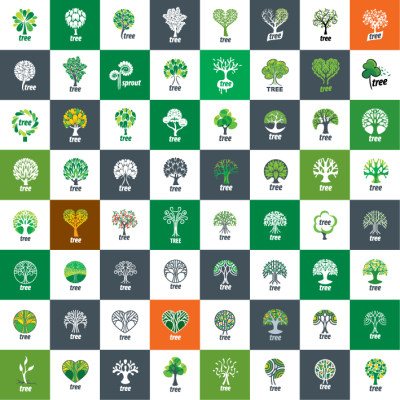 树木爱护组织中心机构政企ogo