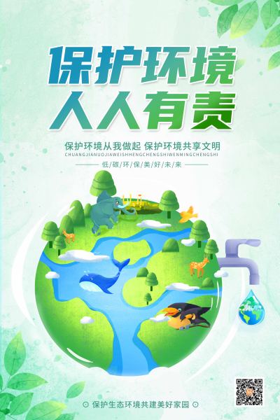 保护环境(1)宣传海报