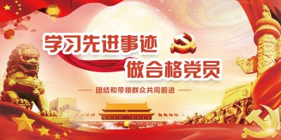 学习先进事迹做合格党员