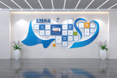 员工风采企业文化墙照片墙员工风采3d文化墙员工风采文化墙
