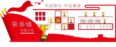 党建文化宣传荣誉墙文化墙设计文化墙