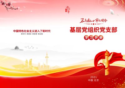 党建画册工作汇报封面宣传汇编画册设计