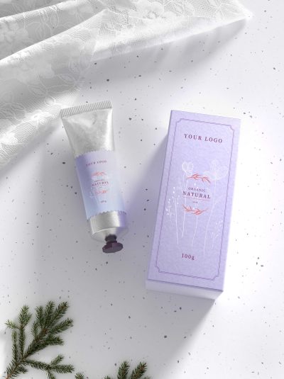 铝管铝质感护手霜护肤品包装样机