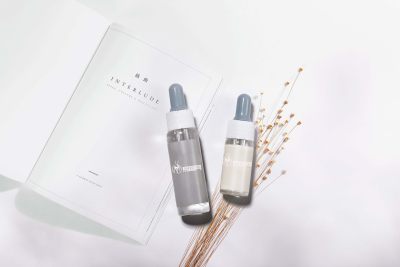高档精华瓶包装样机