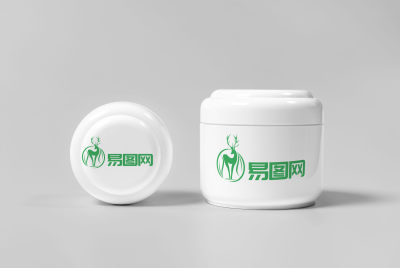 化妆品面膜罐子样机