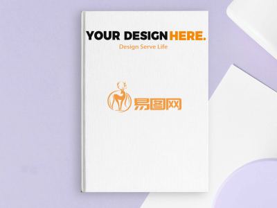 商务简约大气书籍样机