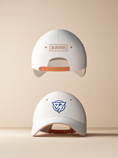 帽子服饰logo样机效果图