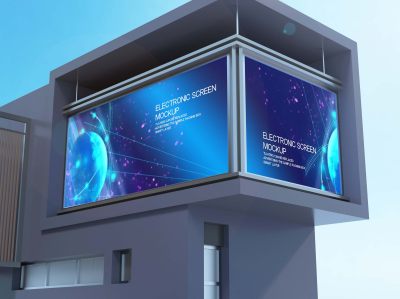 原创3D大型电子屏样机